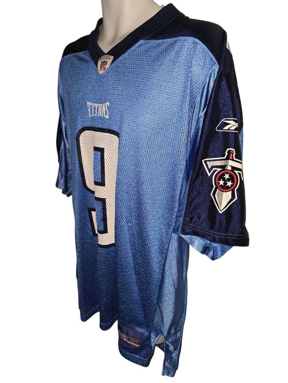 Reebok TENNESSEE TITANS #9 Steve McNair Jersey Adult Medium - Picture 2 of 3